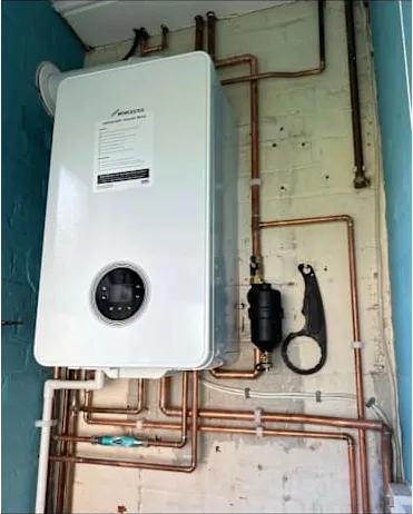 New boiler installation